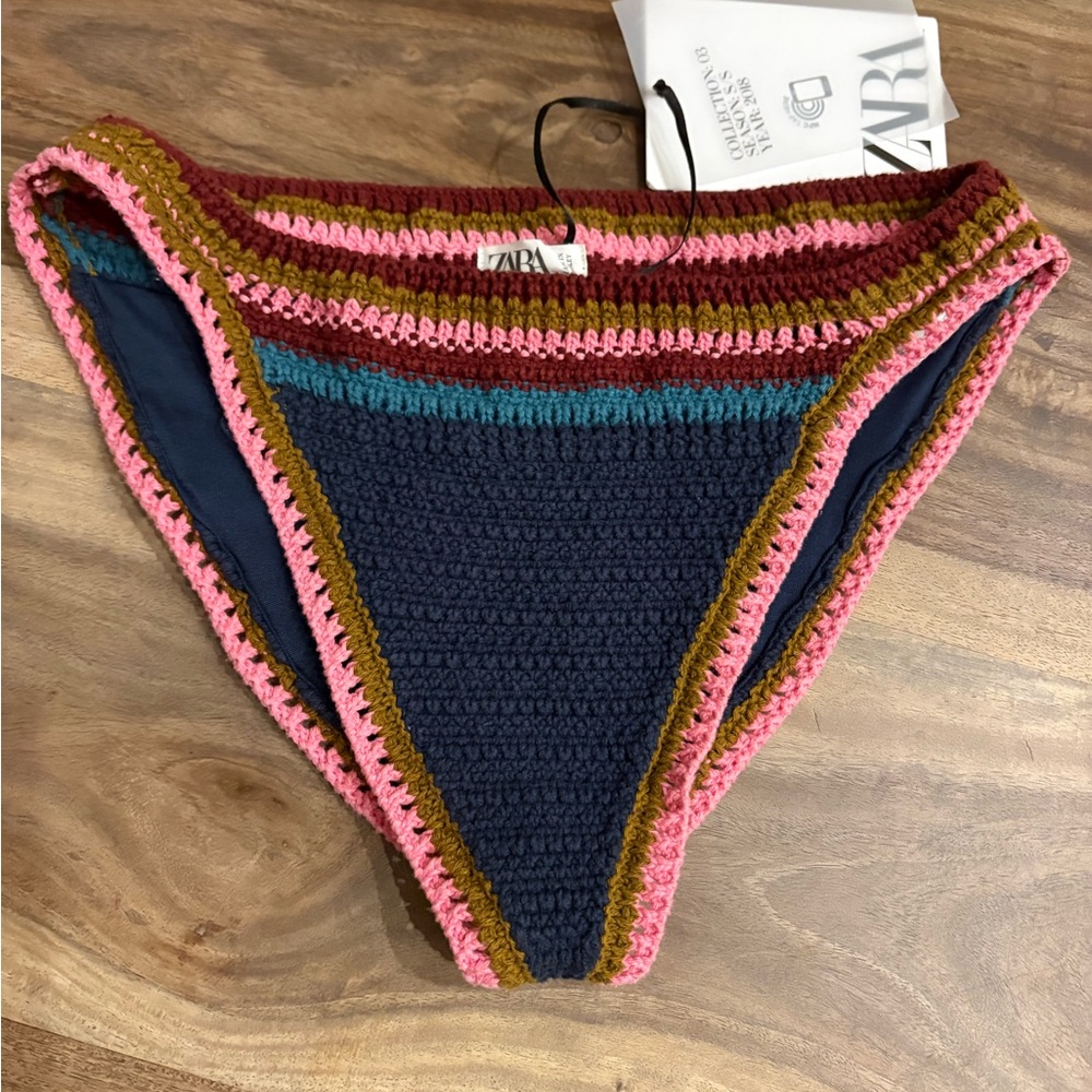Zara Colorful Crochet Bikini Set - Picture 2 of 9